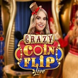 Crazy Coin Flip casino game by Evolution – featured logo at OnlySpins Casino