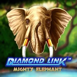 Slots logo of Diamond Link Mighty Elephant from Novomatic at OnlySpins Casino