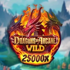 Dragons of Arcane Wild slot icon by Foxium, available at OnlySpins Casino