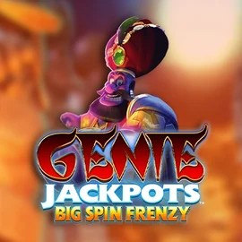 Genie Jackpots: Big Spin Frenzy game by Blueprint Gaming – logo hosted on OnlySpins Casino