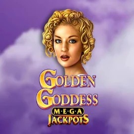 Jackpots logo of Golden Goddess Megajackpots from IGT at OnlySpins Casino