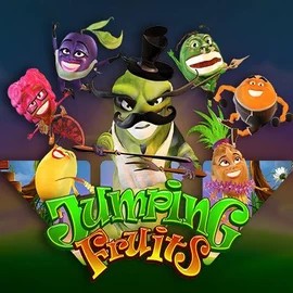 Jumping Fruits game by Wazdan – logo hosted on OnlySpins Casino