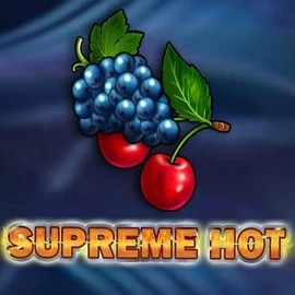 Supreme Hot by Amusnet Interactive, showcased at onlyspinskasino.de – game logo