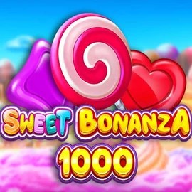 Sweet Bonanza 1000 logo – Slots by Pragmatic Play at OnlySpins Casino