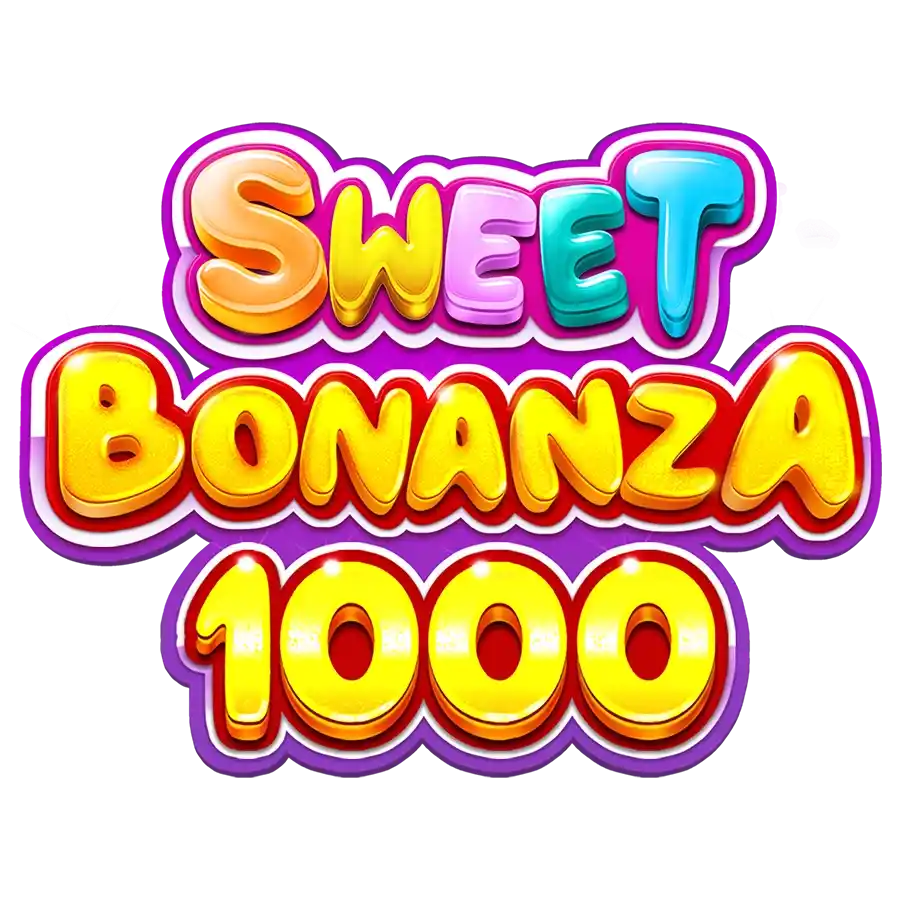 Official Slots logo: Sweet Bonanza 1000 by Pragmatic Play at OnlySpins Casino