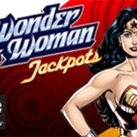 Wonder Woman Jackpots logo – Jackpots by Amaya at OnlySpins Casino