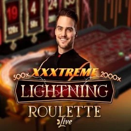 XXXtreme Lightning Roulette slot logo by Evolution at OnlySpins Casino